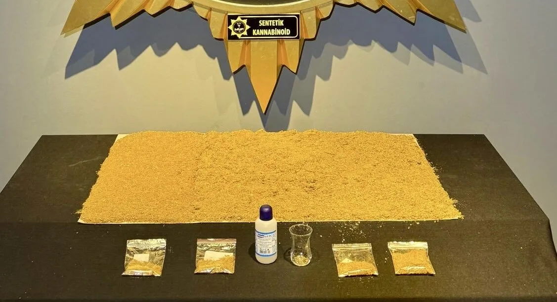 Malatya’da 1,5 Kilo Sentetik Kannabinoid Ele Geçirildi